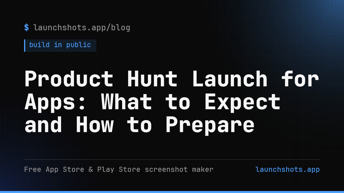 Product Hunt Launch for Apps: What to Expect and How to Prepare